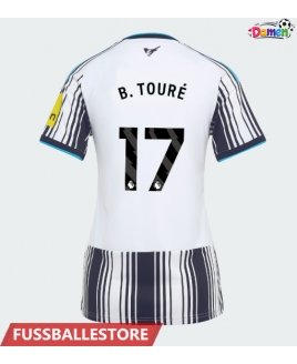Günstige Newcastle United Bazoumana Toure #17 Heimtrikot Damen 2026-27 Kurzarm